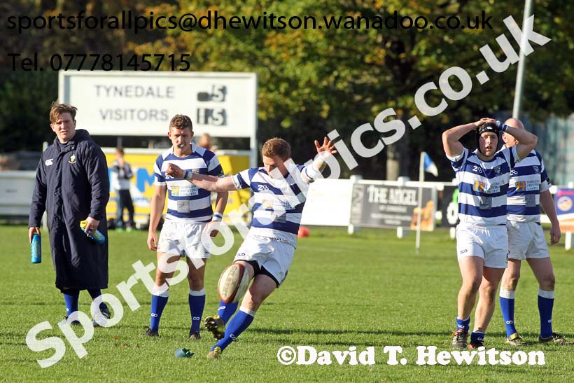 Tynedale v Preston Grasshoppers, Tynedale Park, Corbridge, Northumberland. Photo: David T. Hewitson/Sports for All Pics